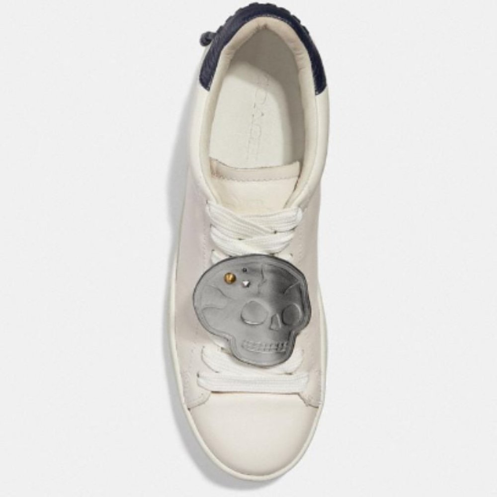 Coach Skull Shoe Patch